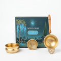 Wild Chai Brass Strainer 3 Piece Set