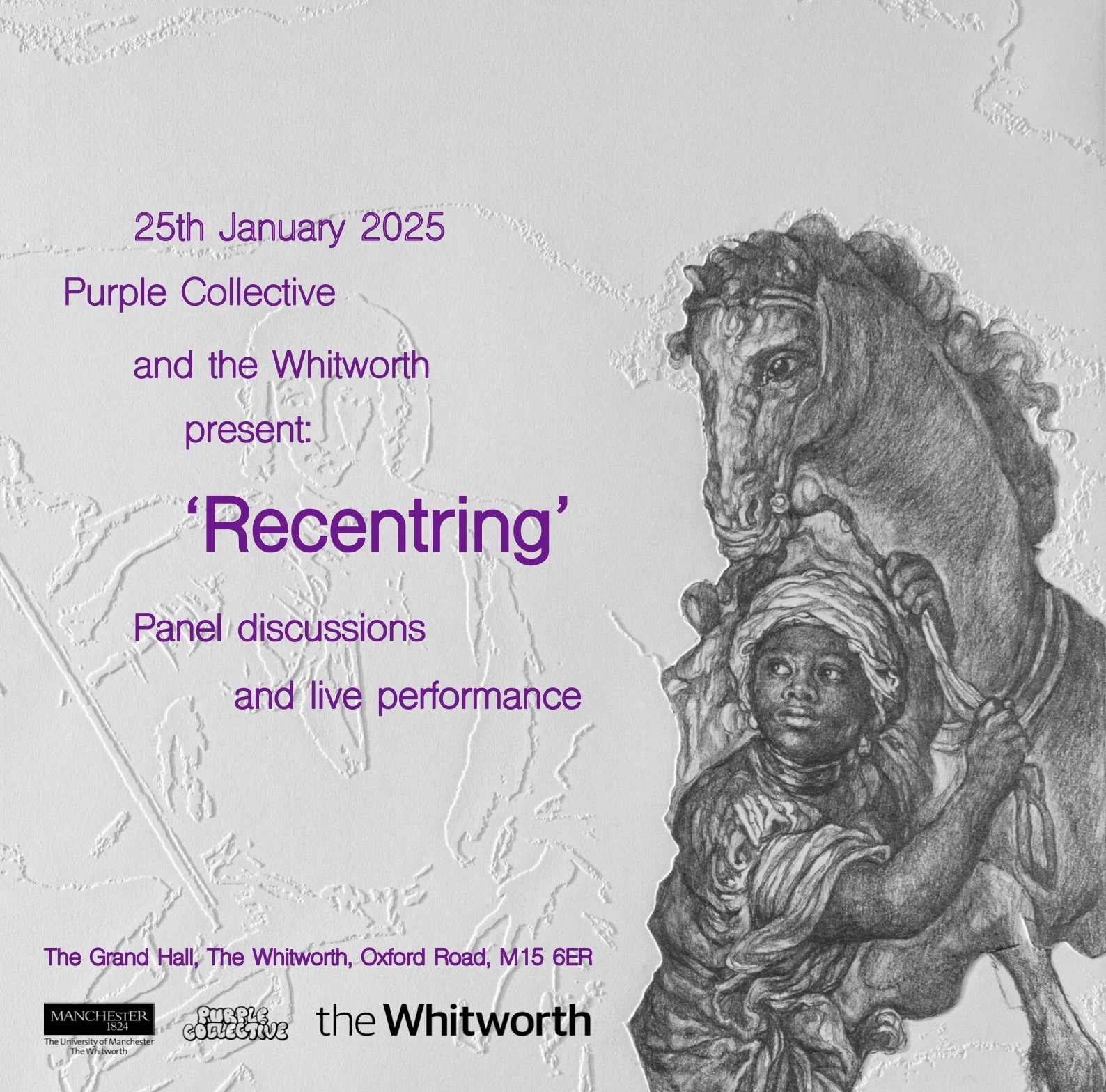 Purple Collective and the Whitworth present: ‘Recentring’