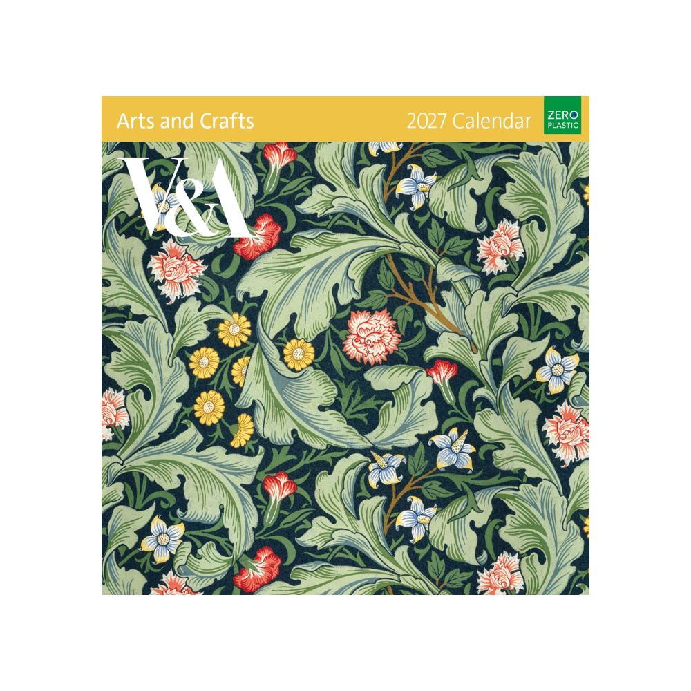 Arts & Crafts Patterns 2027 Wall Calendar