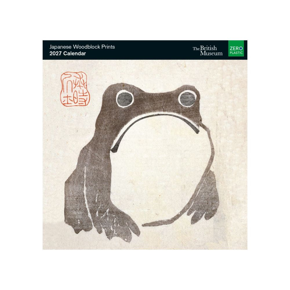 Japanese Woodblock Prints 2027 Wall Calendar