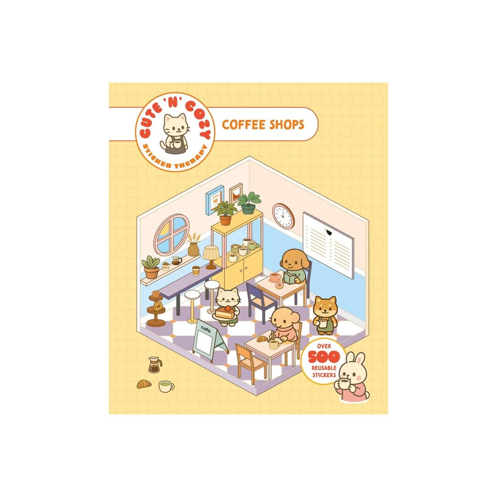 Cute'n'Cosy Sticker Therapy: Coffee Shops