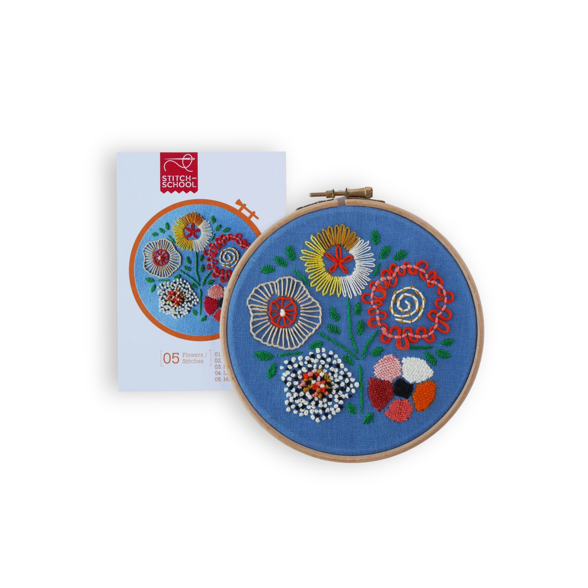 5 Flowers/Stitches