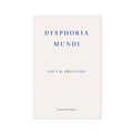 Minimal cream book cover on a white background