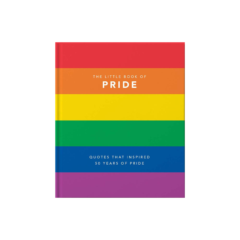 Rainbow coloured book cover