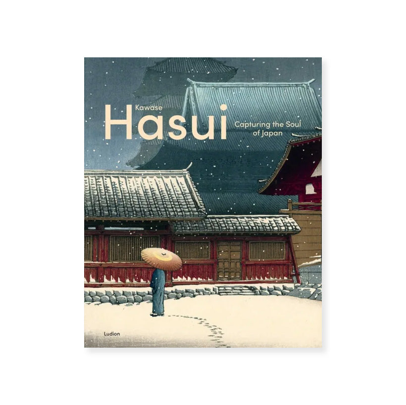 Book cover featuring japanese woodblock painting