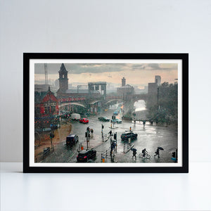 Manchester Rainstorm Print