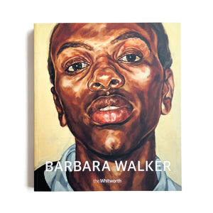 Front cover of Barbara Walker exhibition catalogue featuring portrait painting by Barbara Walker called Pride.