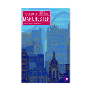 Book cover with illustration of Manchester