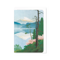 Mount Fuji From Taganoura Greetings Card