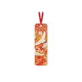 Bookmark featuring orange and red cranes artwork from V&A