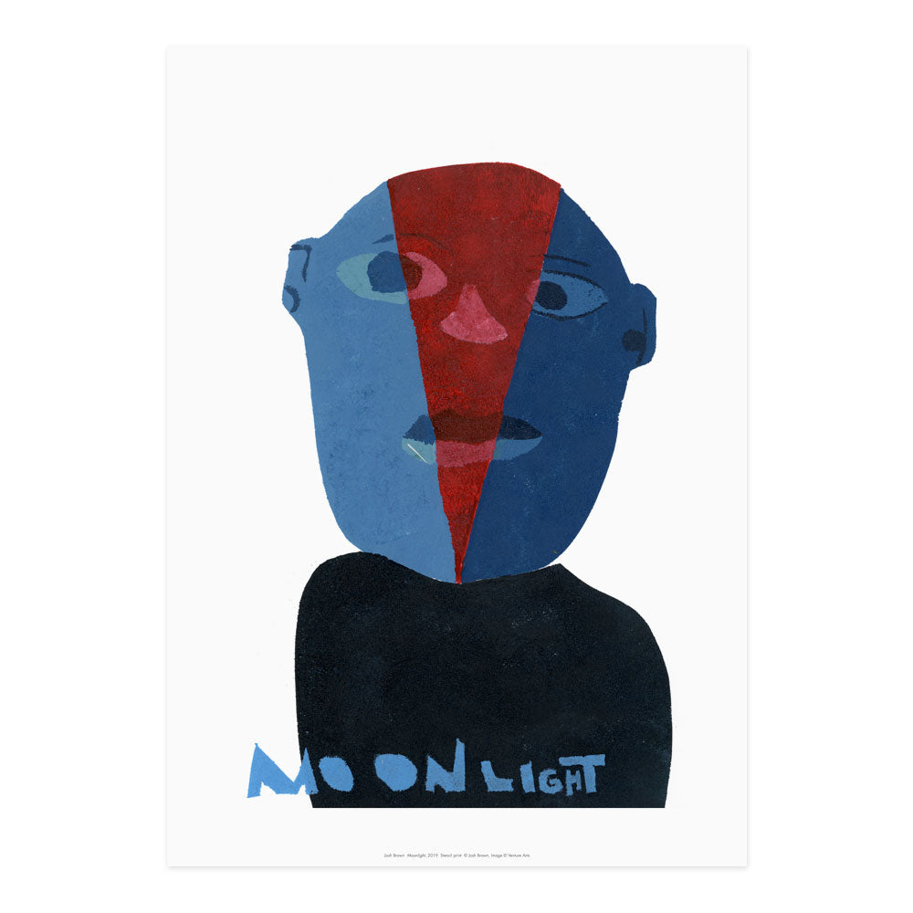 Josh Brown, Moonlight - Limited Edition A3 Print (Venture Arts)