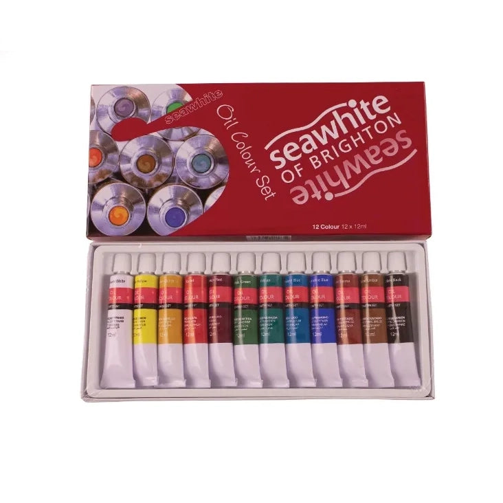 Oil Paint Set, 12 x 12ml