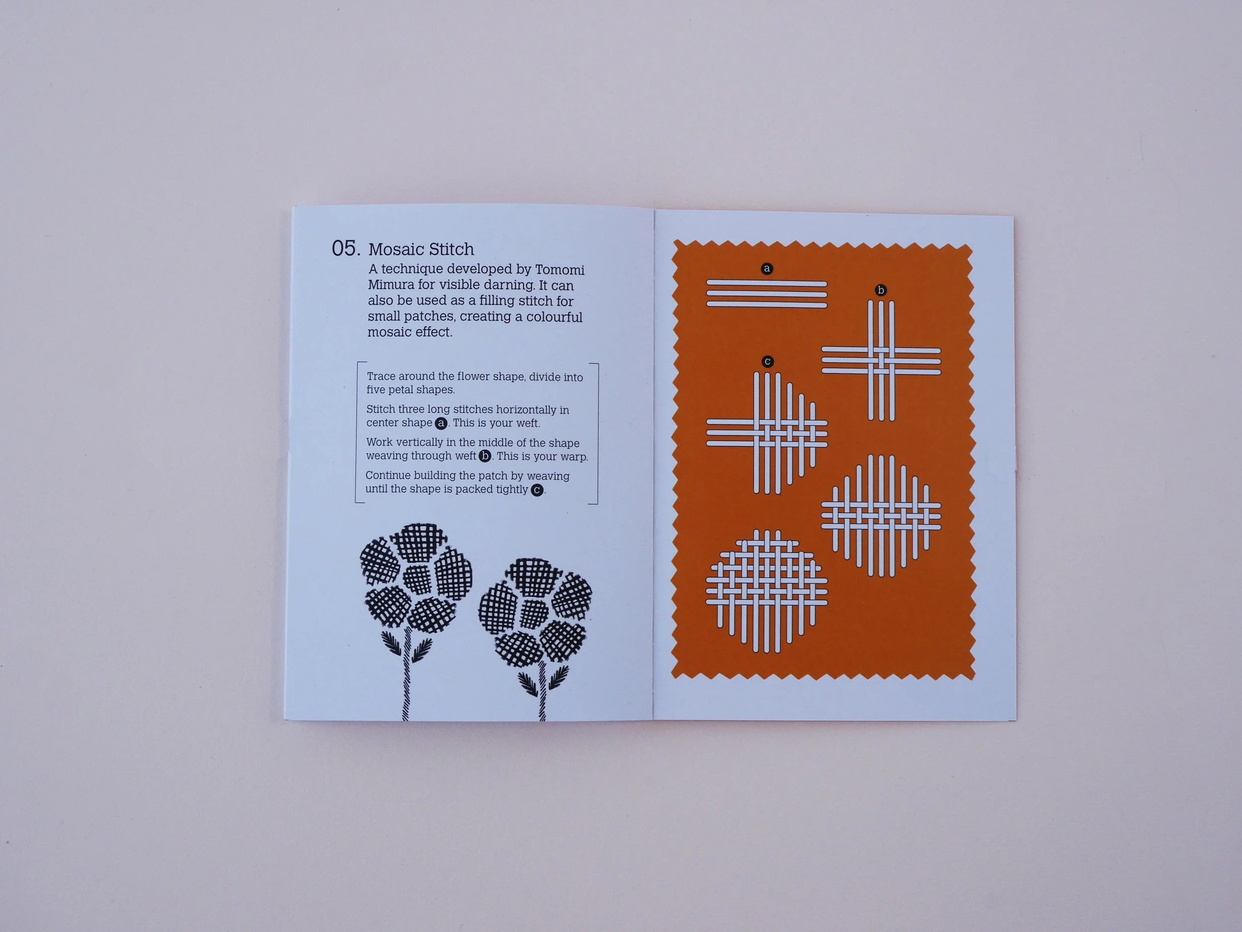 5 Flowers/Stitches