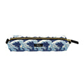 Thin pencil case featuring a pattern of Hokusai's The Great Wave