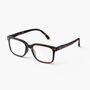 Tortoise patterned reading glasses with tortoise colour