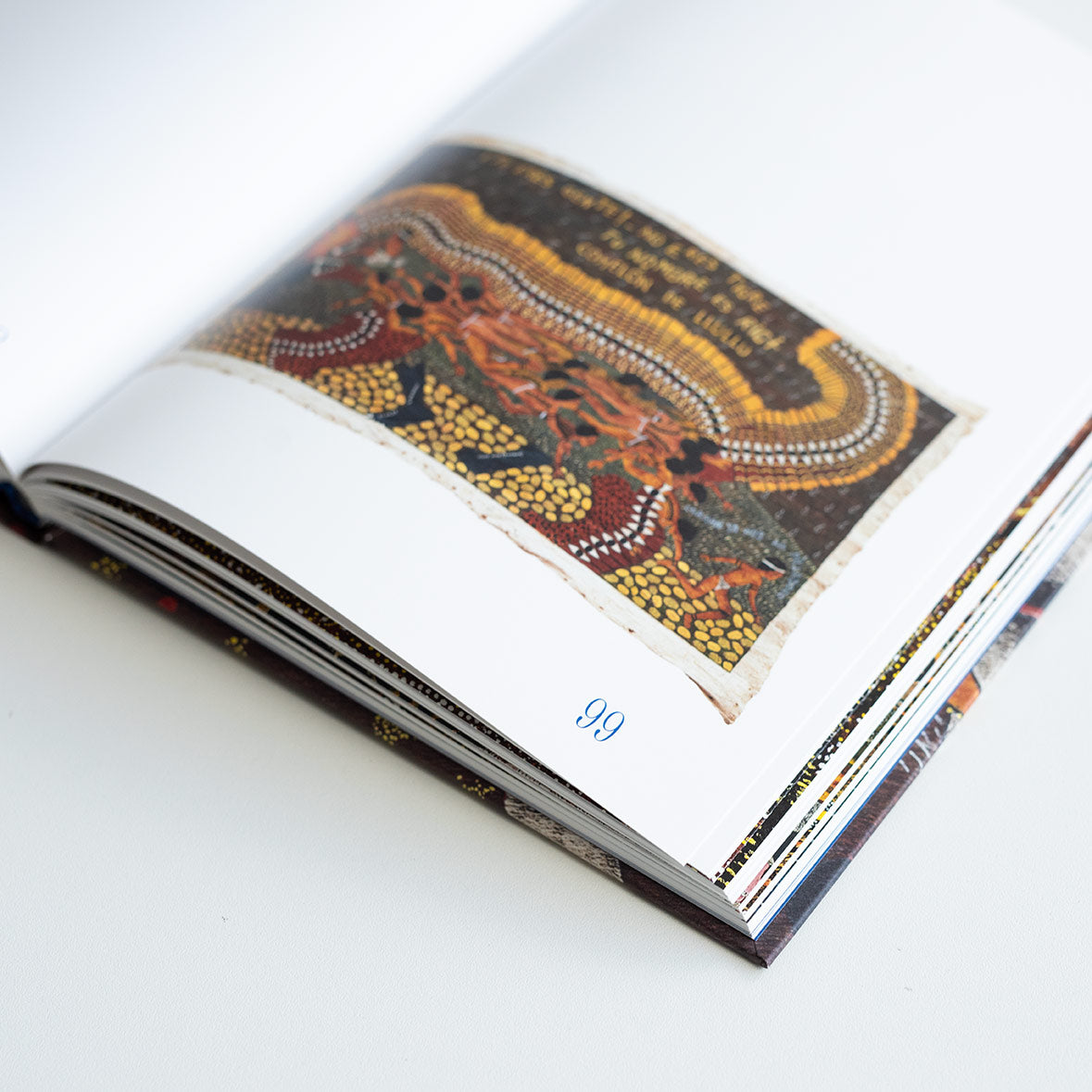 Open page of the book