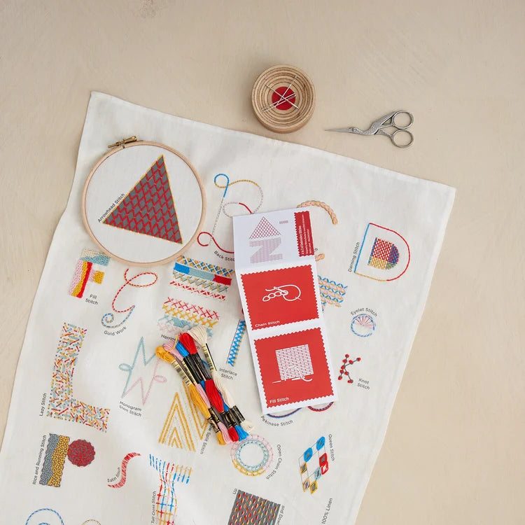A-Z Linen Embroidery Kit