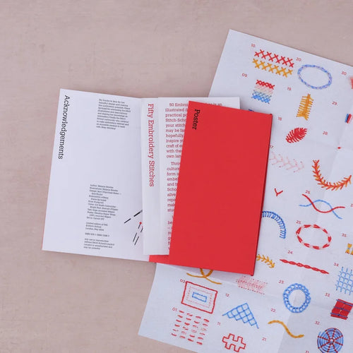 50 Stitches Embroidery Book
