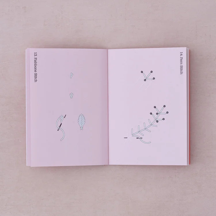 50 Stitches Embroidery Book