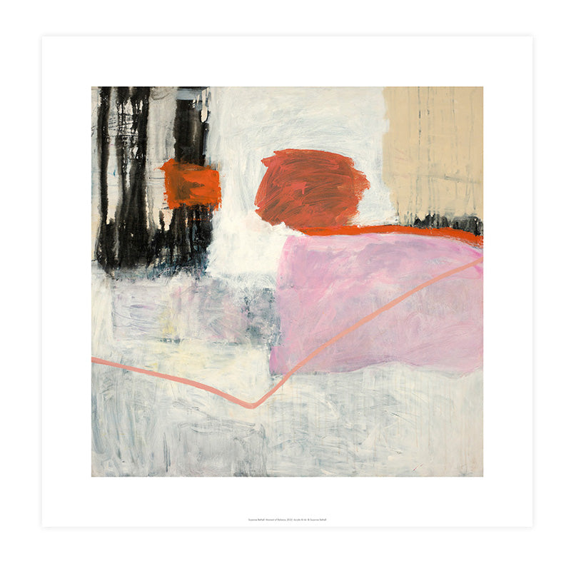 Reproduction of an abstract painting by Suzanne Bethell.