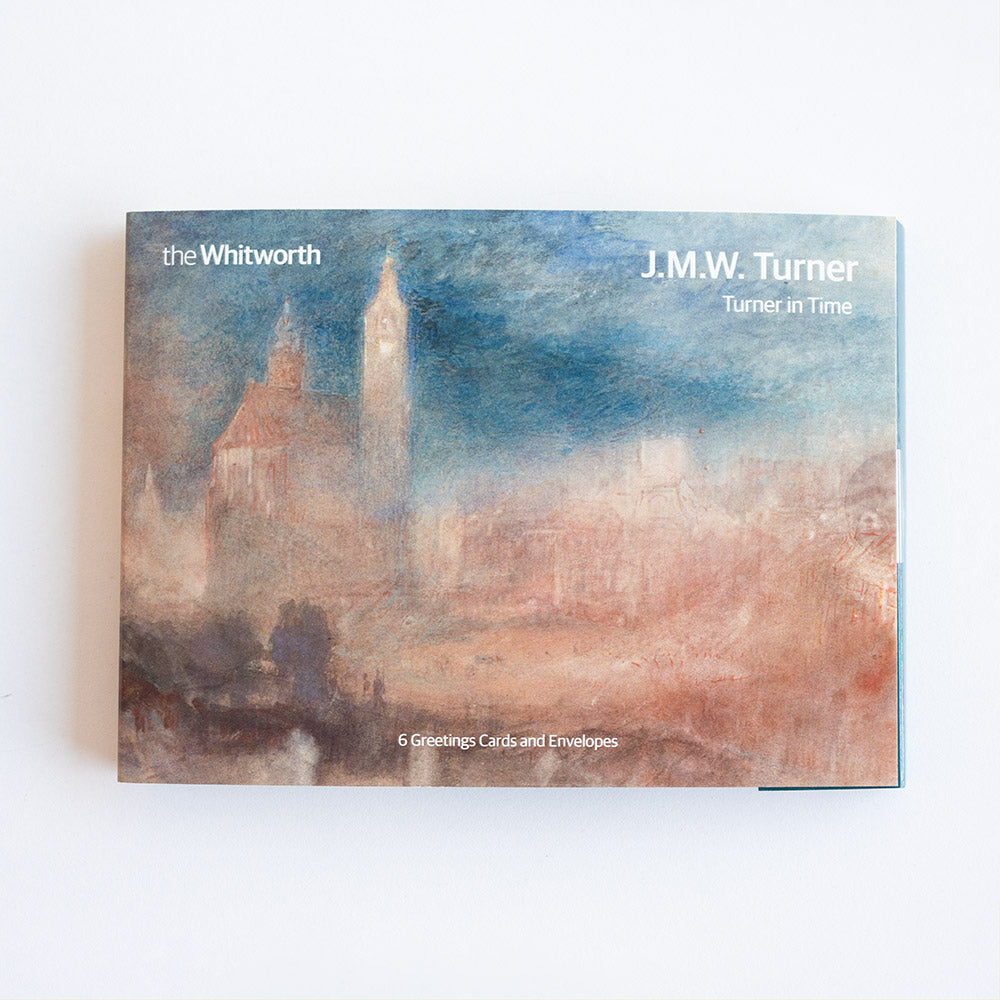 Pack of J.M.W. Turner greeting cards with a painting on the cover