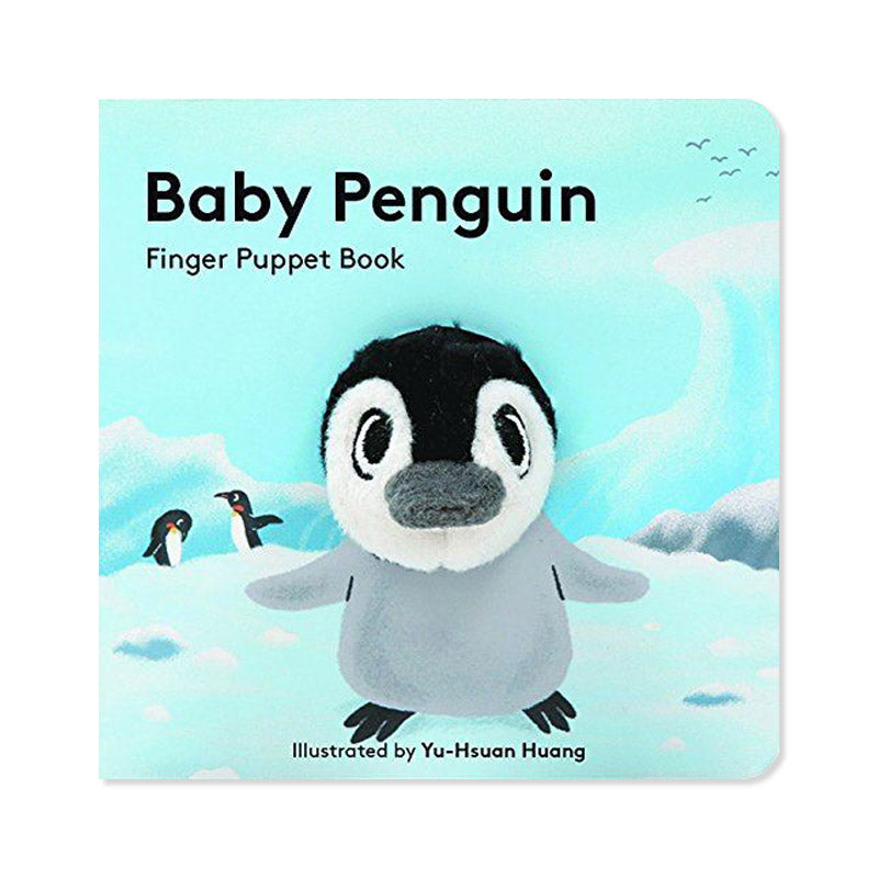 Book cover with illustration of penguin