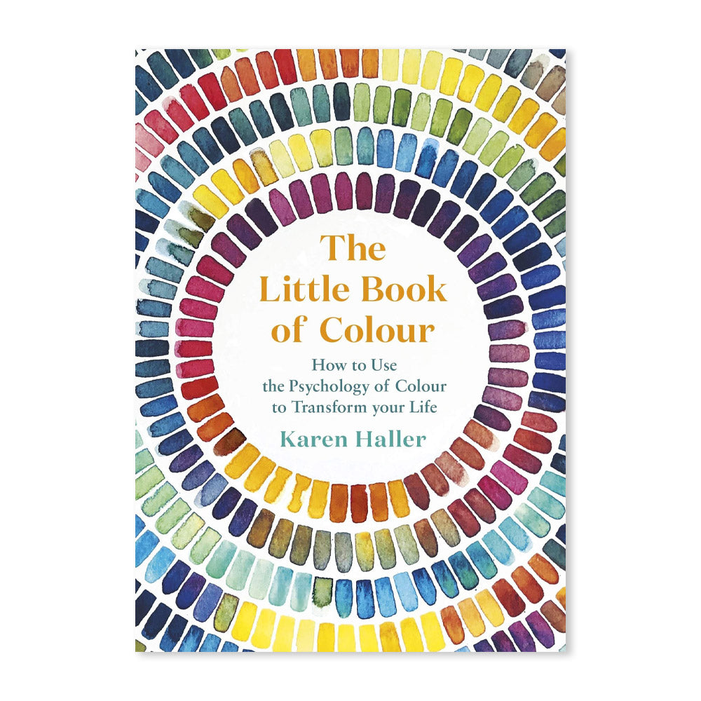 Book cover featuring colour swatches in spiral format