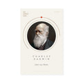 Book cover with photo of Charles Darwin at the centre