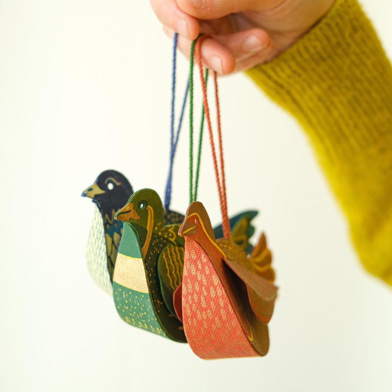 Dove Screen-Printed Board Decoration - East End Press