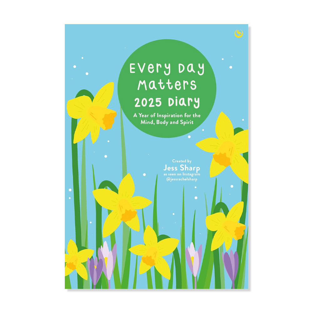 Pocket diary with illustrations of daffodils by Jess Sharp