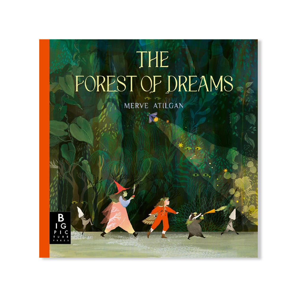 Book cover of 'The Forest of Dreams' with illustrations of children in a forest.