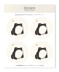 Ezen Samurai Frog Stickers