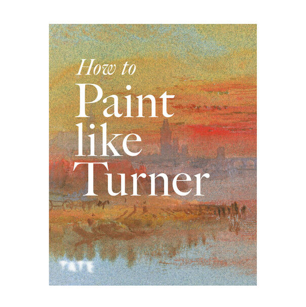 Front cover of book featuring an orange sunset painting by Turner