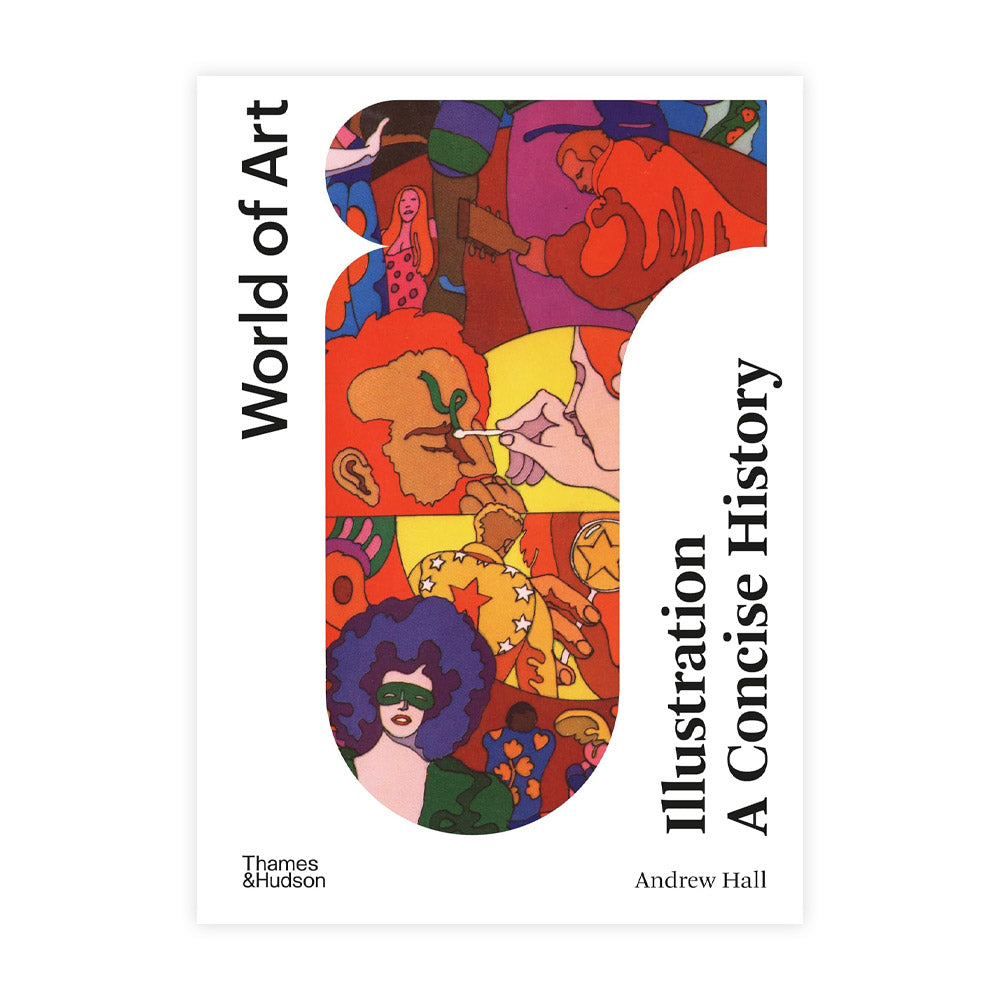 Book cover with colourful illustration of lots of people
