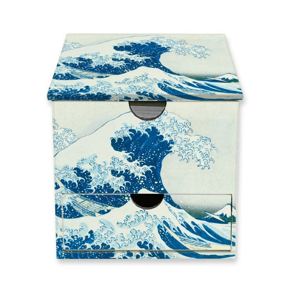The Great Wave Memo Box with Drawer
