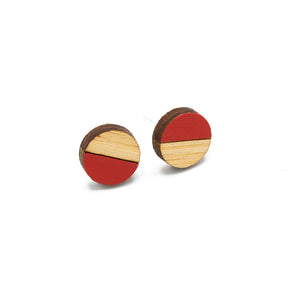 Stud Earrings (Orange Collection) - The Mountain and Me