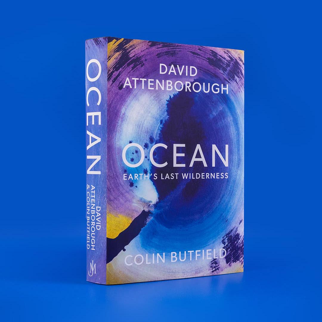 Front cover with abstract depiction of the Ocean