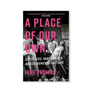 Book cover featuring black and white image of people laughing