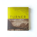 Catalogue cover for Turner publication, featuring a libre print by J.M.W Turner 