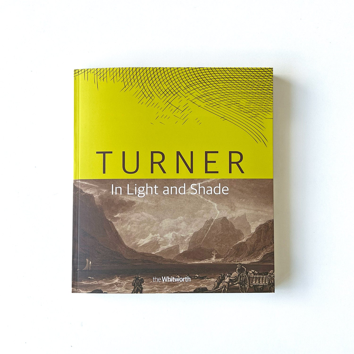 Catalogue cover for Turner publication, featuring a libre print by J.M.W Turner 
