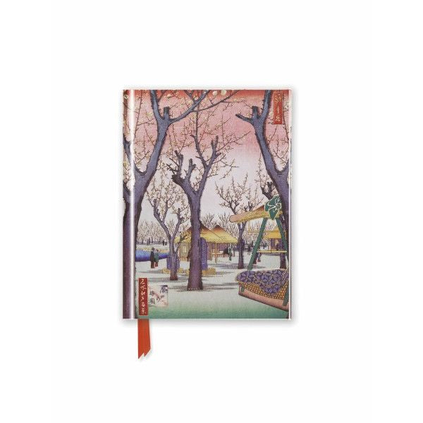 Utagawa Hiroshige: Plum Garden Foiled Pocket Journal