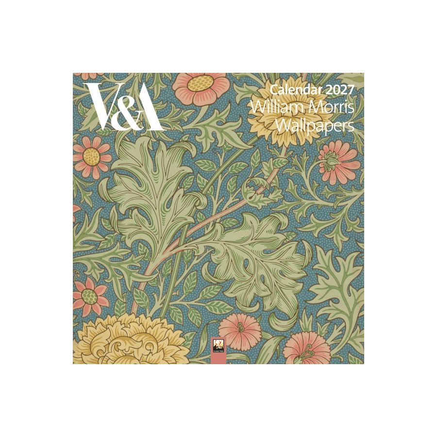 William Morris Wallpapers Wall Calendar 2027
