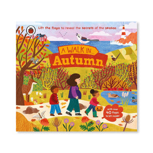 Book cover - illustration of autumn scene