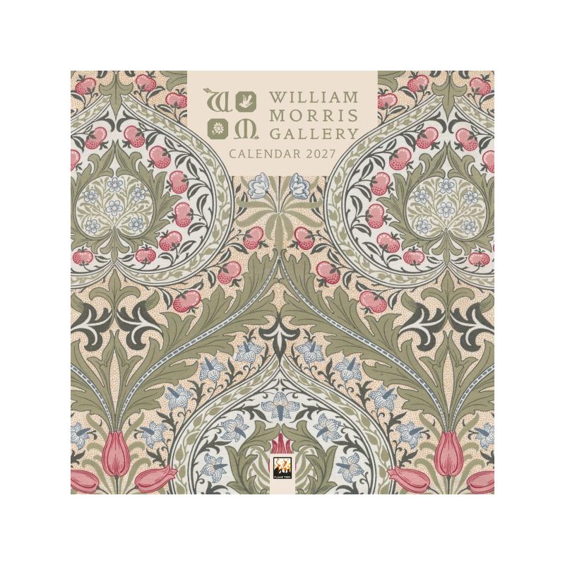 William Morris Mini Wall Calendar 2027