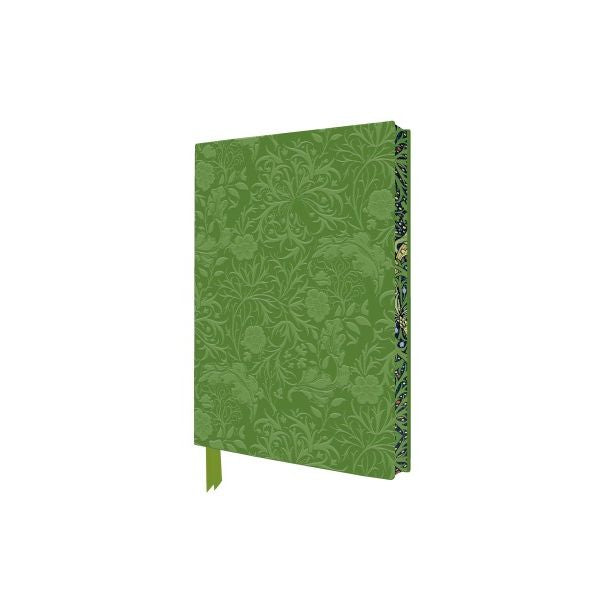 Morris Seaweed Pocket Vegan Leather Notebook