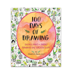 Front cover for 100 days of drawing