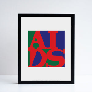 General Idea, AIDS - Mounted Print