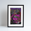 Framed Reproduction of Leslie Thompsons work A Duty Science Moongirl