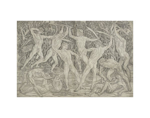 Antonio del Pollaiuolo, Battle of Nude Men in a Wood (Queering the Whitworth) - Print